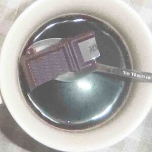 珈琲にチョコを